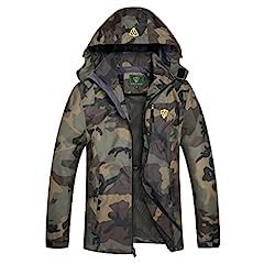 GIISAM Mens Windproof Jacket Waterproof Lightweight Mountain Sport Jacket for Men Hooded Windbreaker Raincoat customer photo 1