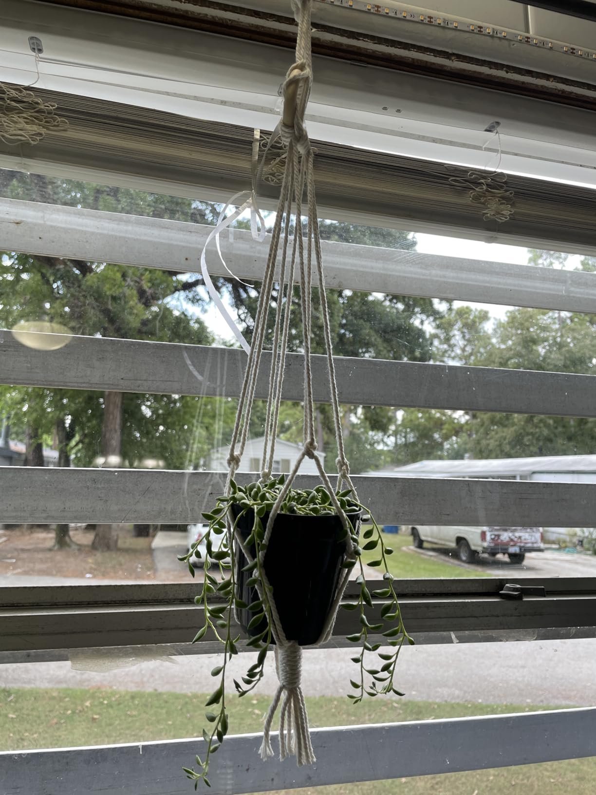 152pcs Macrame Kit for Beginners: Natural Cotton Macrame Cord, Wooden & Metal Rings, Beads, Sticks & Hoops - Perfect for Macrame Plant Hangers & Home Decor customer photo 1