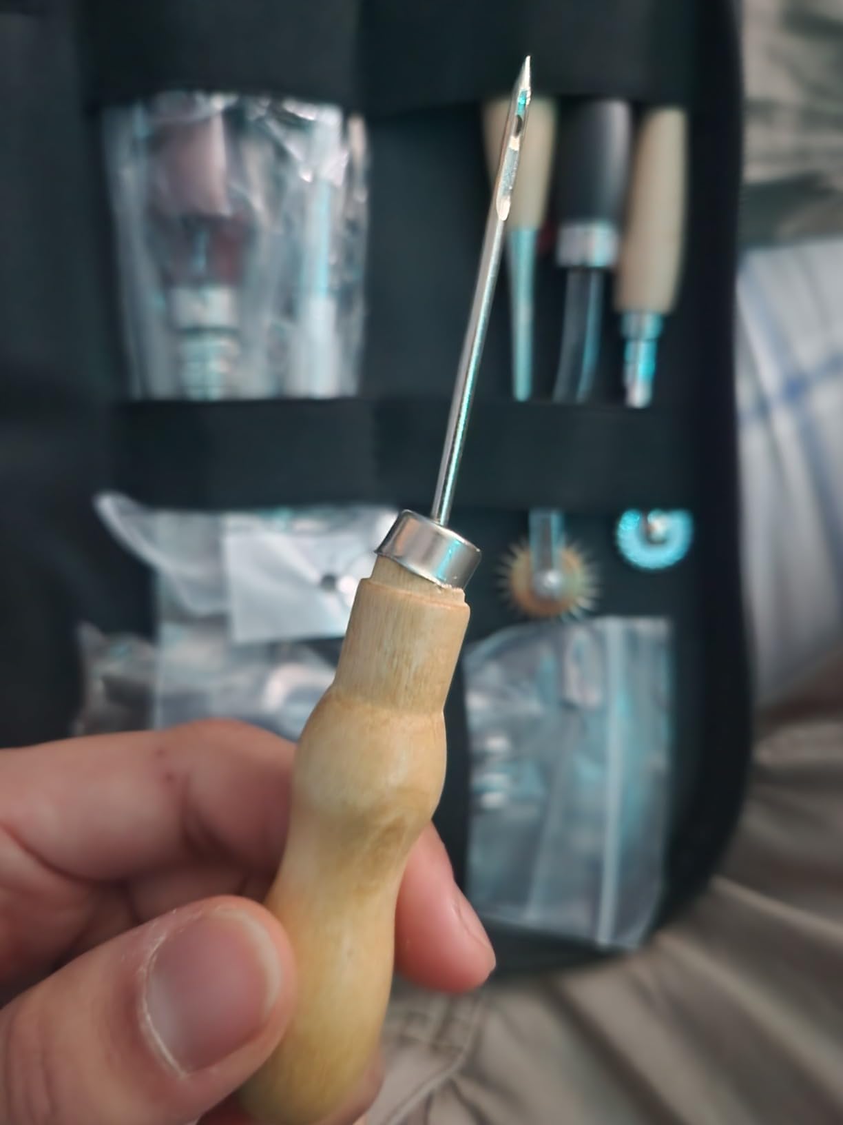 PLANTIONAL Leather Working Tools for Beginners: Professional Leather Tools customer photo 1