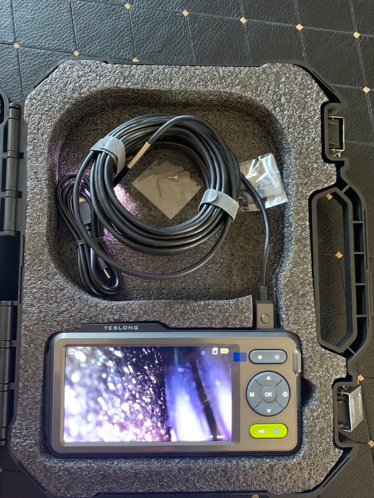 Teslong 5mm Dual Lens Borescope Camera for Home/Automotive/Pipe/Car/Wall customer photo 2