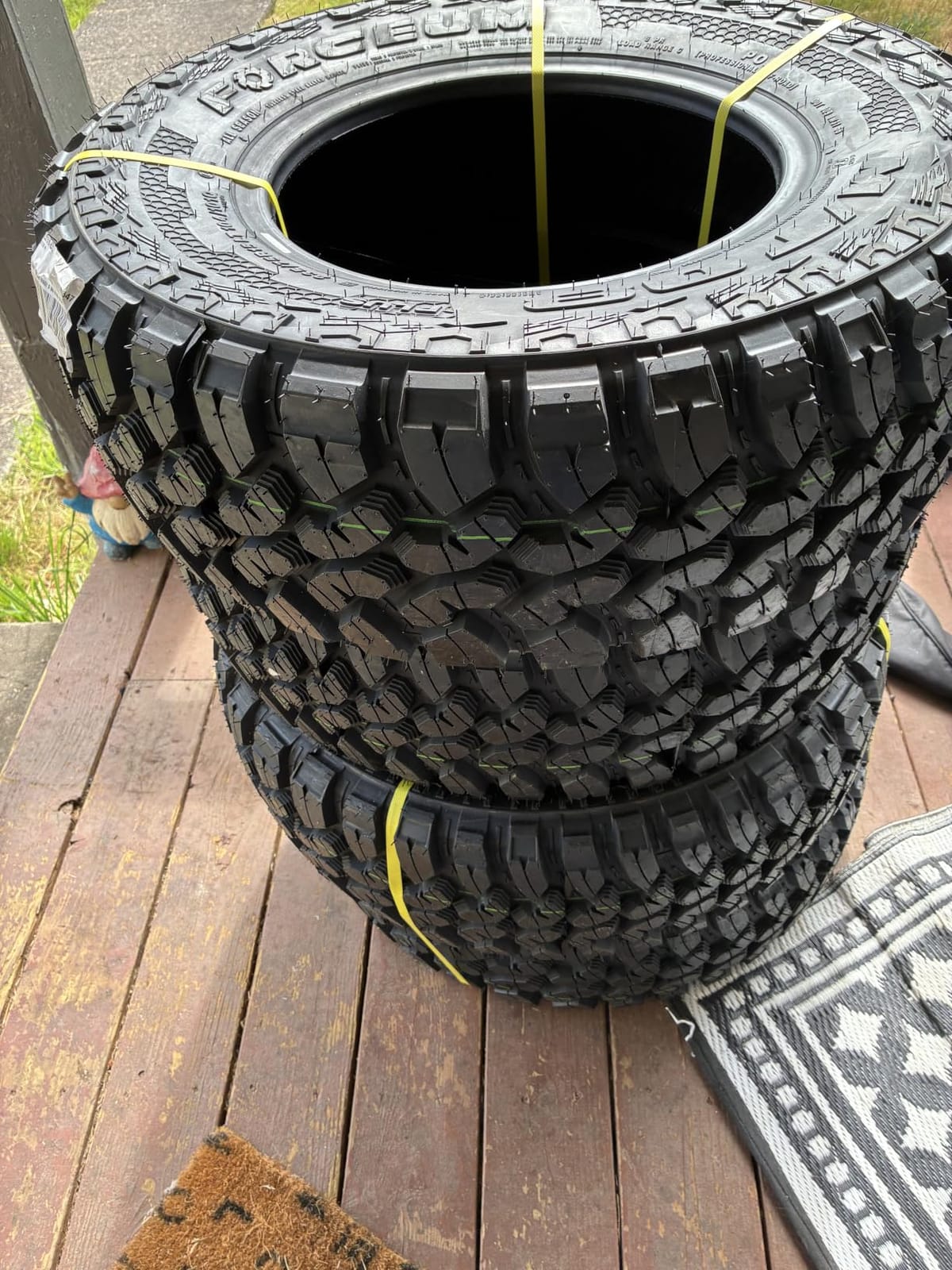 Set of 4 Forceum M/T 08 Plus Mud Off-Road LT235/75R15 Tires - 104/101Q Load Range C 6-Ply BSW customer photo 1