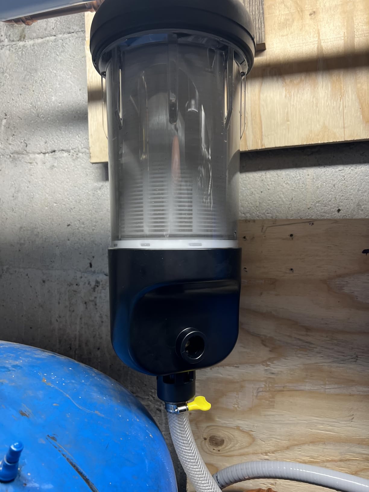 iSpring WSP50ARJ NSF Certified Jumbo Spin Down Sediment Filter, 50 Micron customer photo 1