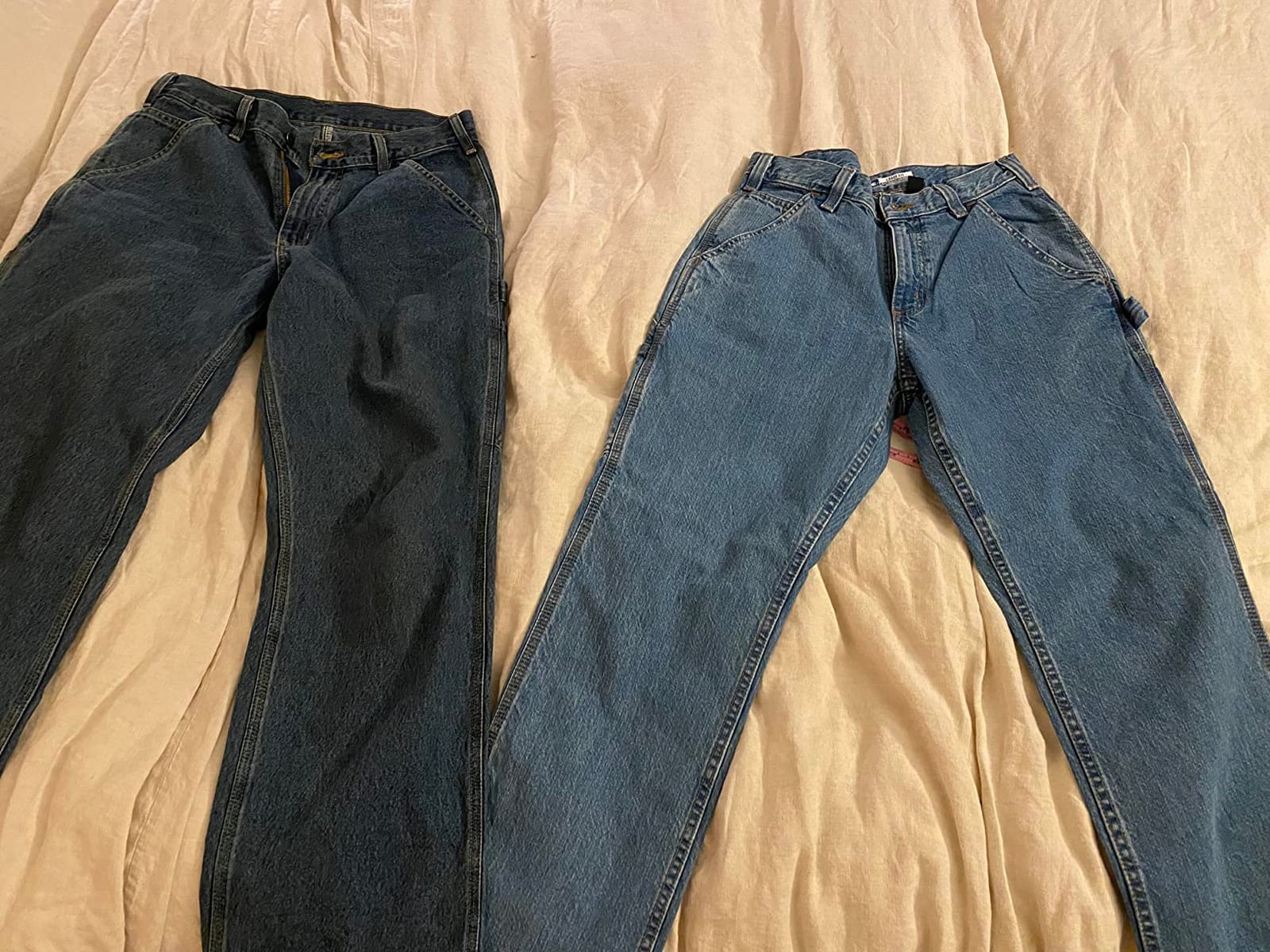 Carhartt Men's Loose Straight Denim Dungaree customer photo 1