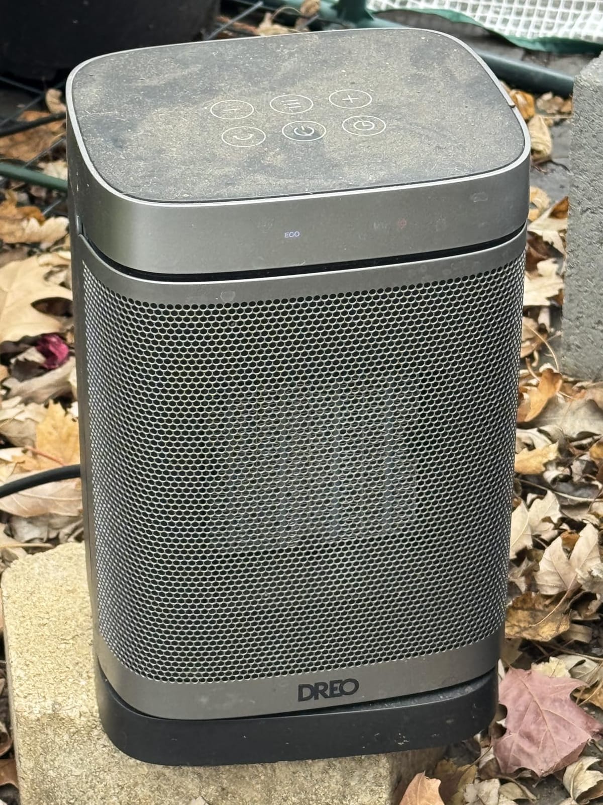DREO Atom One Space Heater with Remote, 70°Oscillating Electric Heaters with Digital Thermostat, 1500W PTC Ceramic Heater, 12h Timer, Quiet Safety Heating, Portable Heater for Home Office customer photo 2