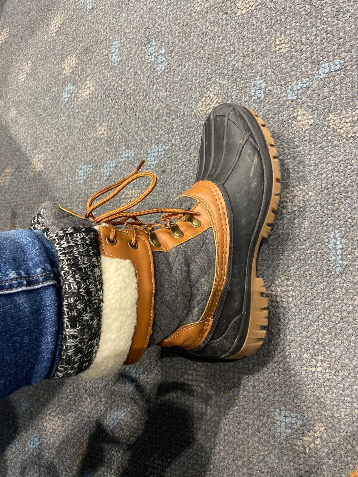 ALEADER Womens Winter Snow Boots | Waterproof Shell | Duck Boots customer photo 2