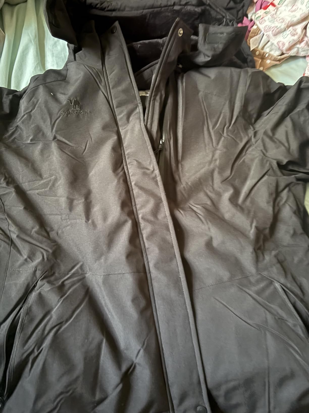 CAMELSPORTS Women's Waterproof Snow Ski Jakcet Fleece Warm Winter Coat Hooded Windproof Insulated Snowboarding Jacket customer photo 2