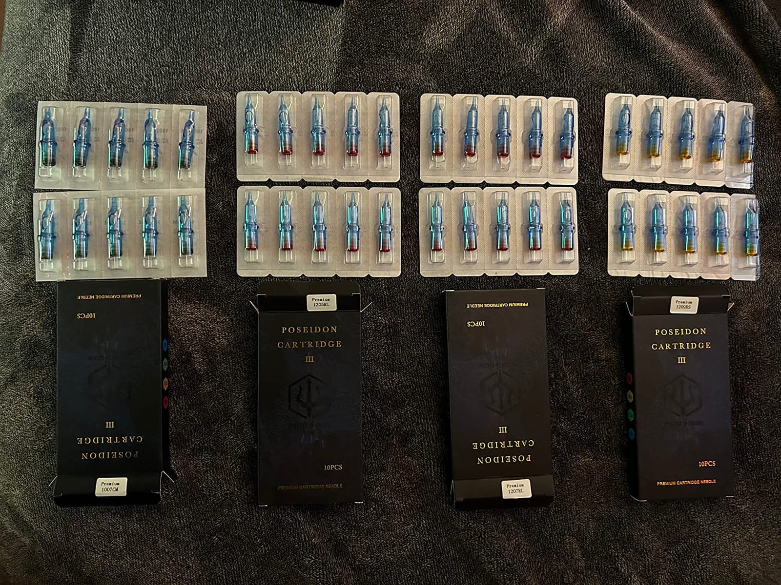 POSEIDON Tattoo Gun Kit, Wireless Tattoo Pen with 40 Cartridge Needles customer photo 2
