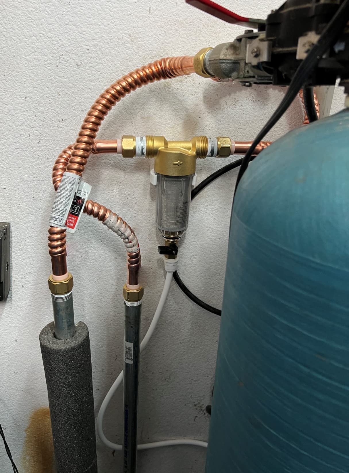 50 Micron Spin Down Sediment Filter for Whole House and Well Water, Reusable Washing Machine Water Filter, BPA-Free Pre-Filter customer photo 2