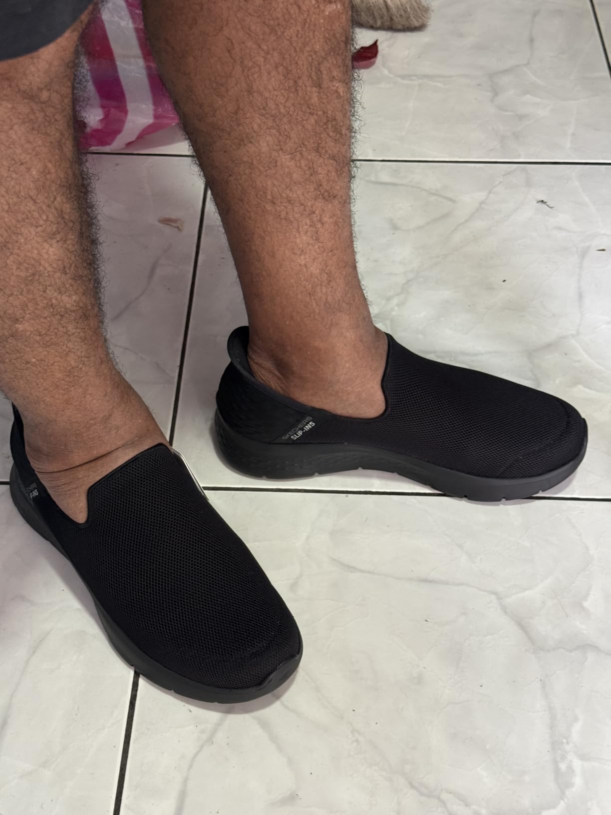 Skechers Men's Hands Free Slip-ins Go Walk Flex No Hands Sneaker customer photo 2