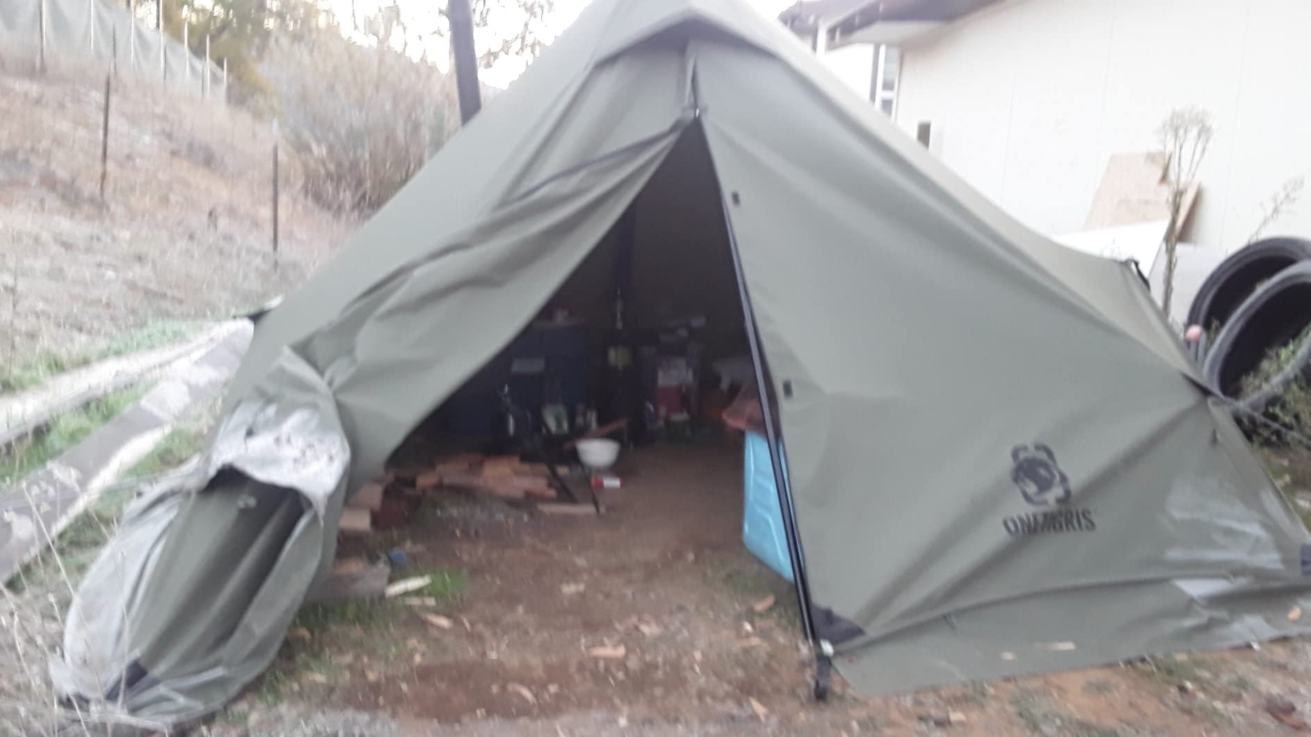 OneTigris Conifer Canvas Hot Tent, No Center Pole Design, Massive Space customer photo 2