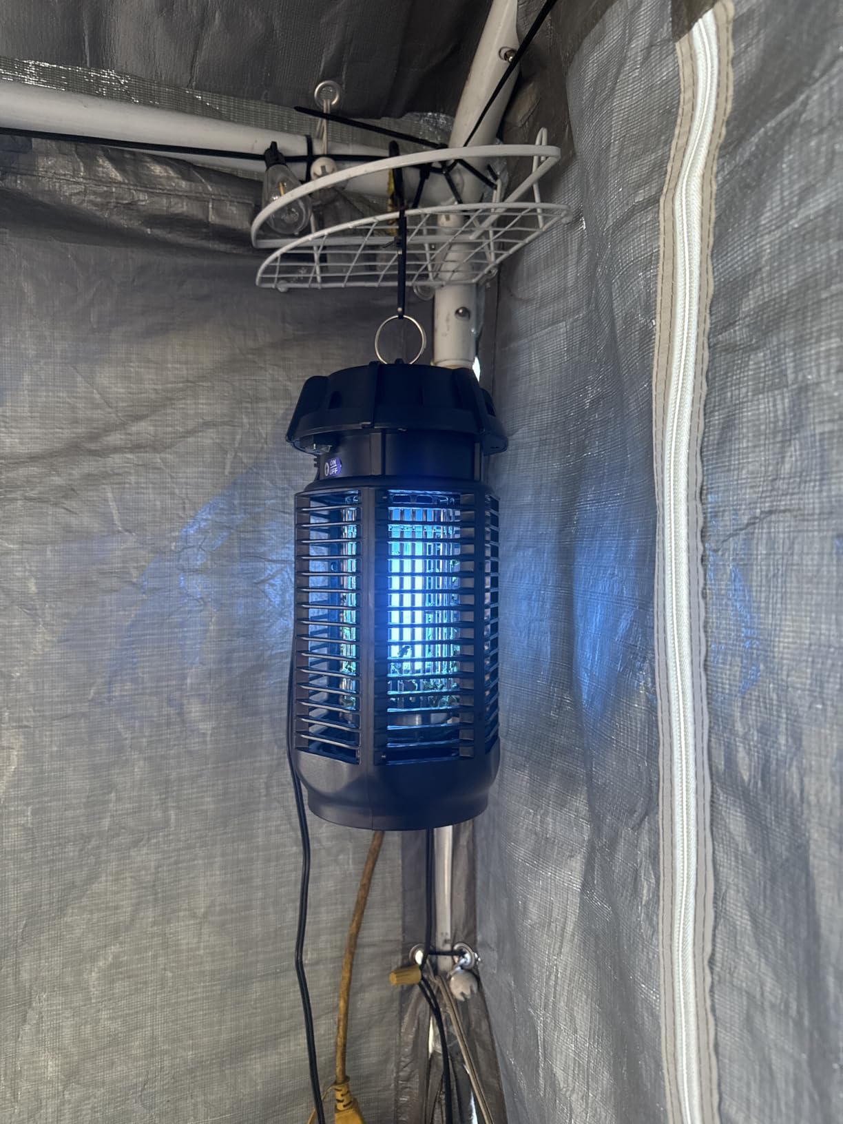 LiBa Bug Zapper Outdoor 4000V 20W, IPX4 Waterproof Insect Killer for Yard customer photo 2