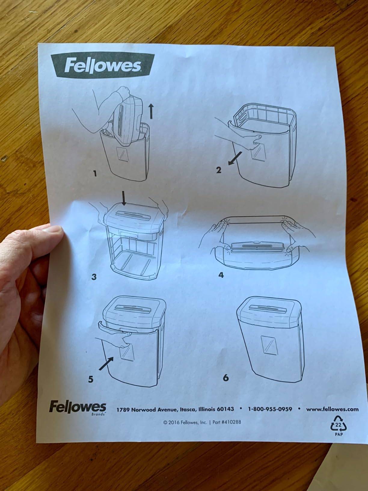 Fellowes AutoMax 100MA 100-Sheet Micro-Cut Autofeed 2-in-1 Paper Shredder for Office/Small Office customer photo 1