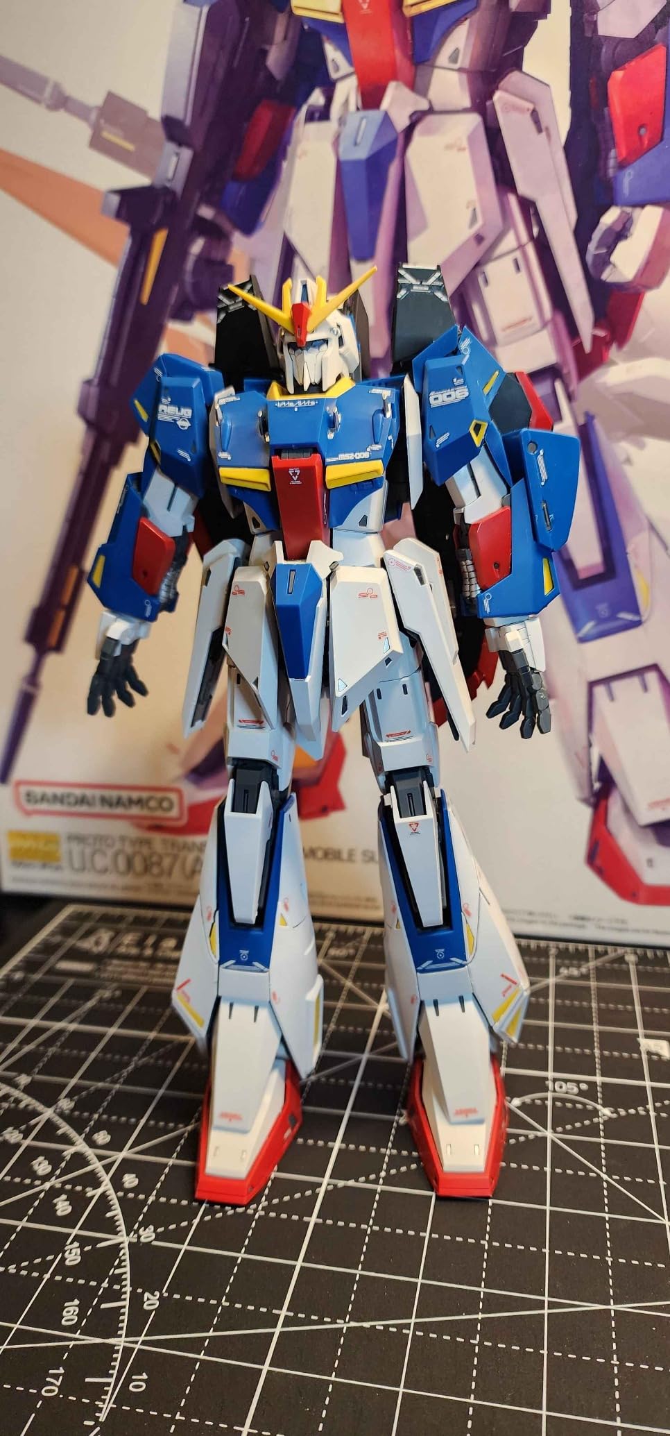 Bandai Hobby - Mobile Suit Zeta Gundam - Zeta Gundam (Ver. Ka), Bandai Spirits MG 1/100 Model Kit customer photo 1