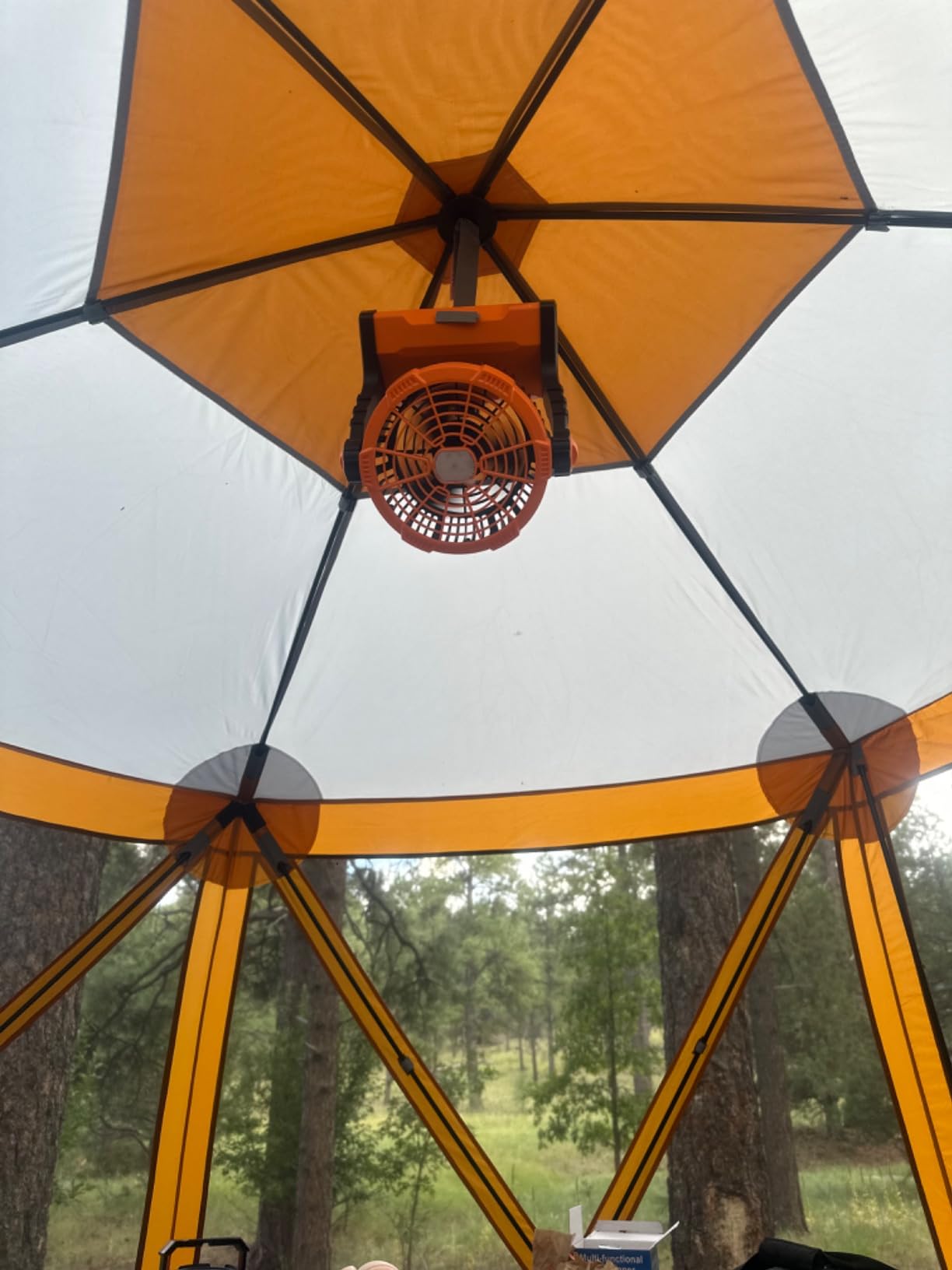 EVER ADVANCED Pop up Screen House Tent for Camping 11.5 x 9.8 ft, Instant Screened Gazebo Canopy with Netting, Portable Shelter Enclosure for Outdoor, Backyard, Army Green customer photo 1