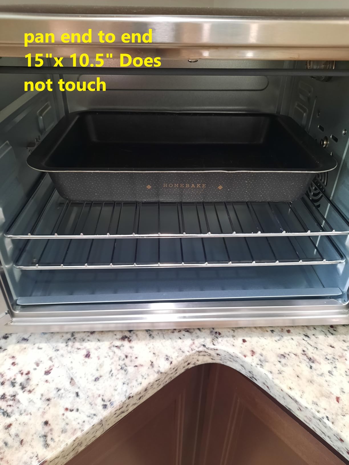 Elite Gourmet ETO2530M Double French Door Oven, 25L, 12