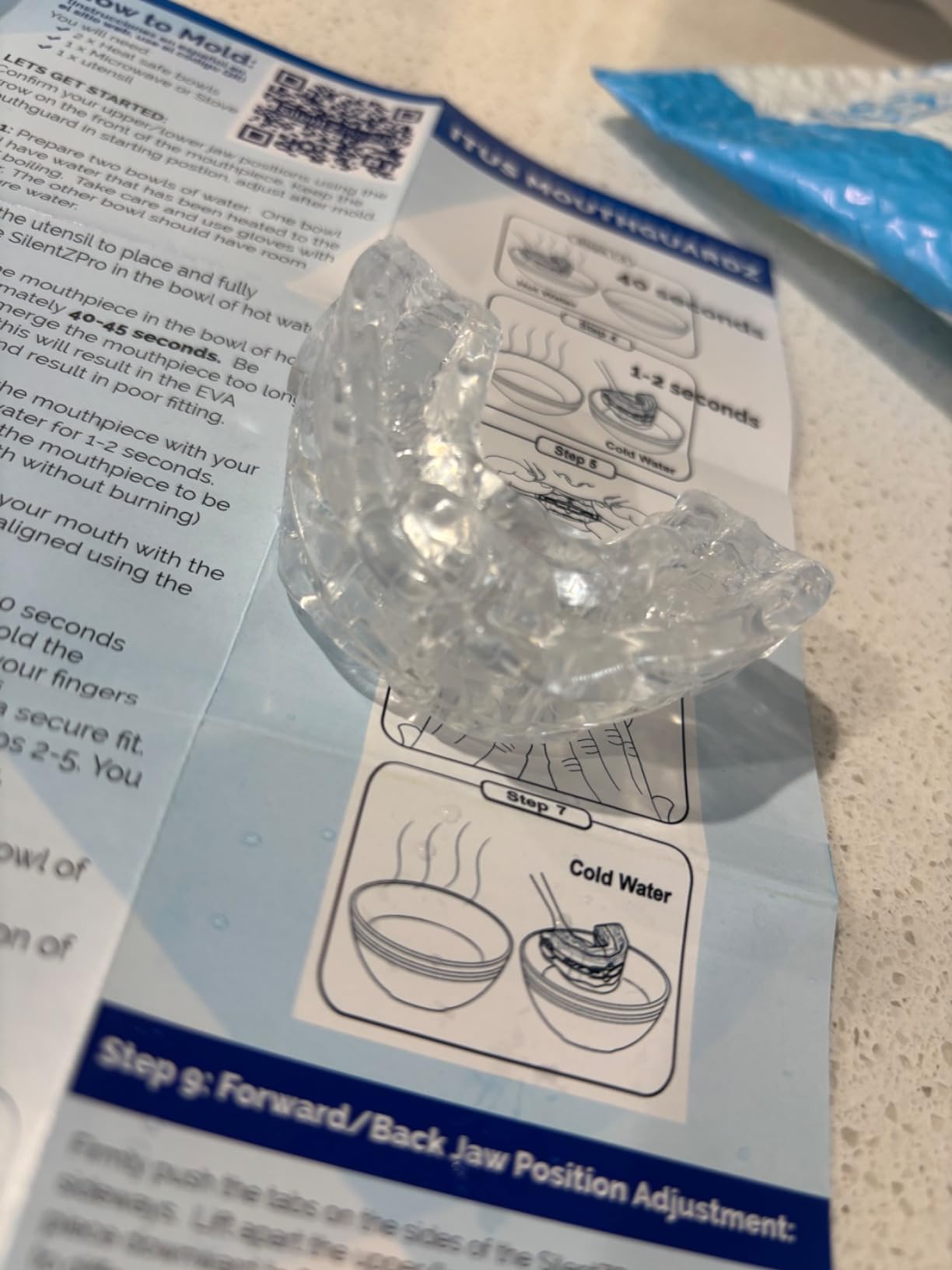 Itus Mouthguardz: SilentZPro 2.0 - USA Designed & FDA-Cleared Anti Snore Mouthpiece - Fully Adjustable Anti Snore Mouth Guard - Professional Patented Anti Snore Device, Large customer photo 1