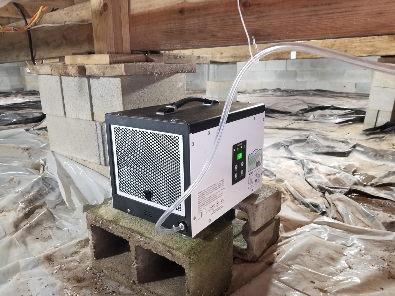 ALORAIR 70 PPD Dehumidifier with Pump for Crawl Space and Basement customer photo 1