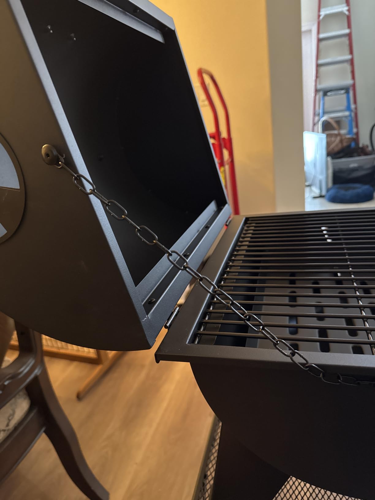Royal Gourmet CD1519 Portable Charcoal Grill with Warming Rack, 303 Sq. In. customer photo 2
