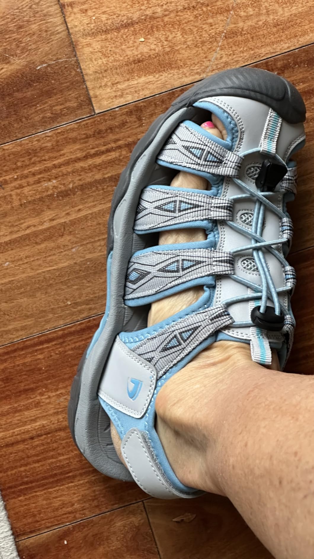 Dannto Women's Sport Hiking Sandals Closed Toe Athletic Water Shoes customer photo 1