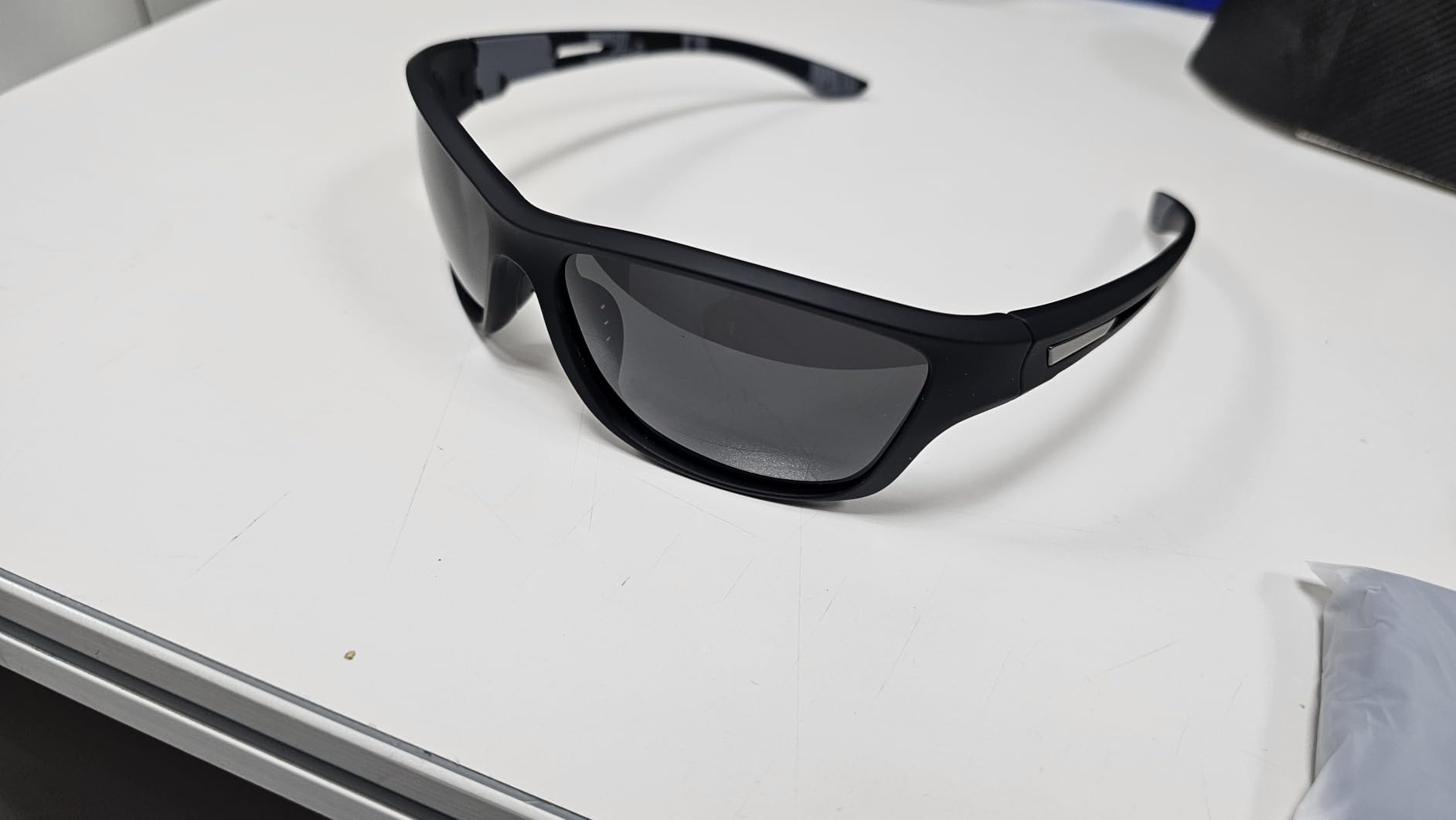 suoso Polarized Sports Sunglasses for Men: UV400 Protection Glasses Wrap Around Goggles for Driving Fishing customer photo 1
