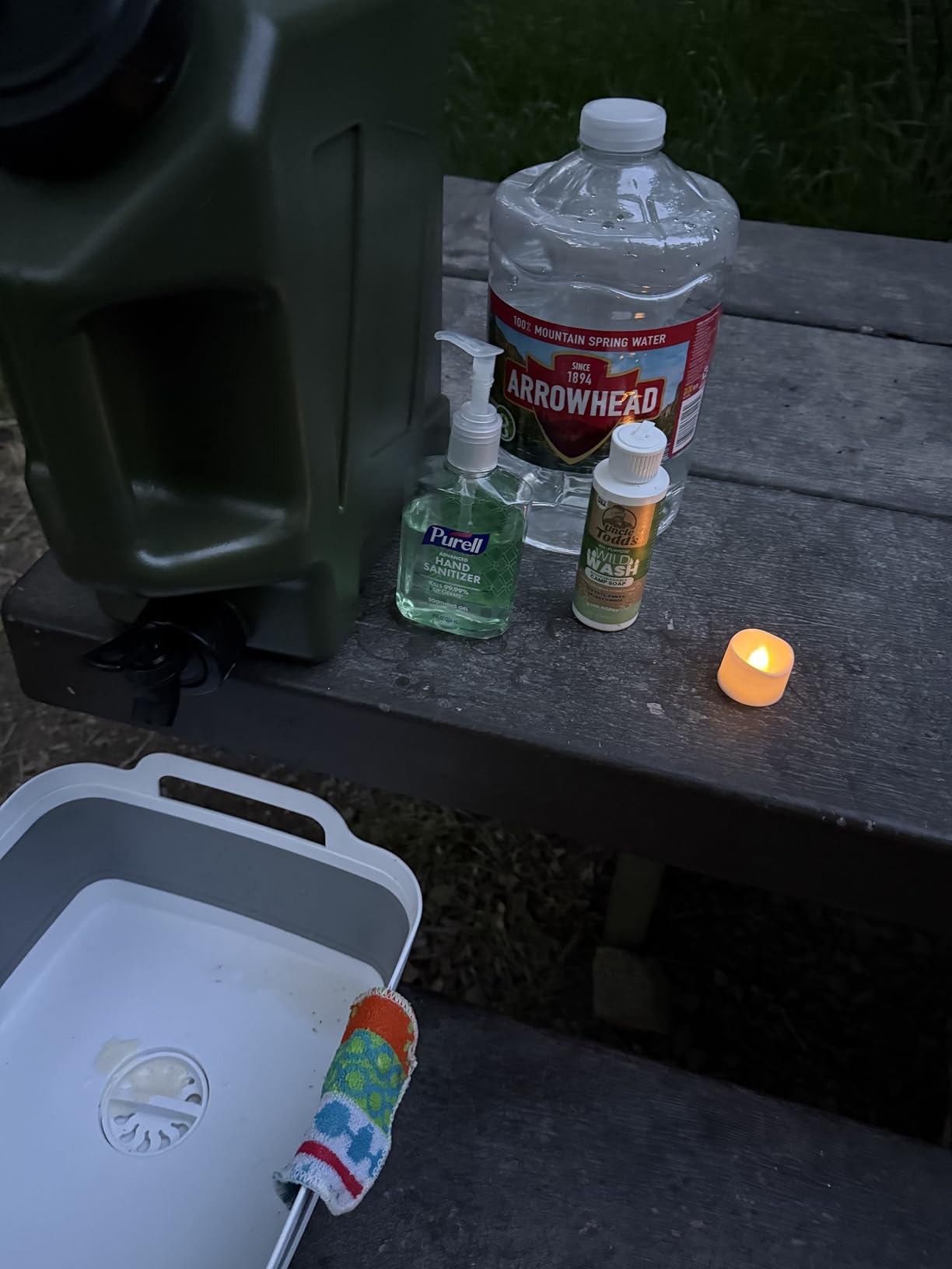 COOZMENT 3.2 Gallon/5 Gallon Water Containers with Spigot, BPA Free Water Jug, Military Green Water Tank, Multifunction Water Storage Containers for Camping Outdoor Hiking,Emergency Storage customer photo 1