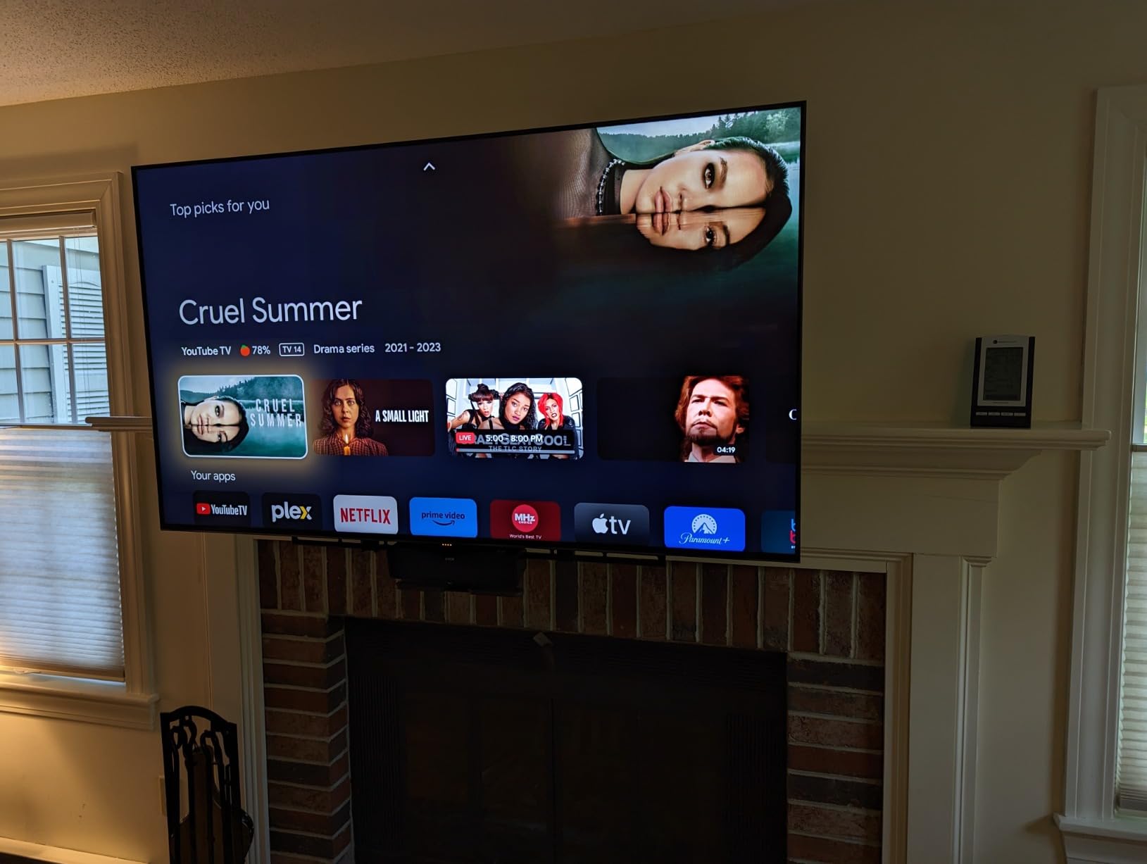TCL 55-Inch Q7 QLED 4K Smart Google TV (55Q750G) 2023 Model with Dolby Vision & Atmos, HDR Ultra, 120Hz, Game Accelerator up to 240Hz, Voice Remote customer photo 1