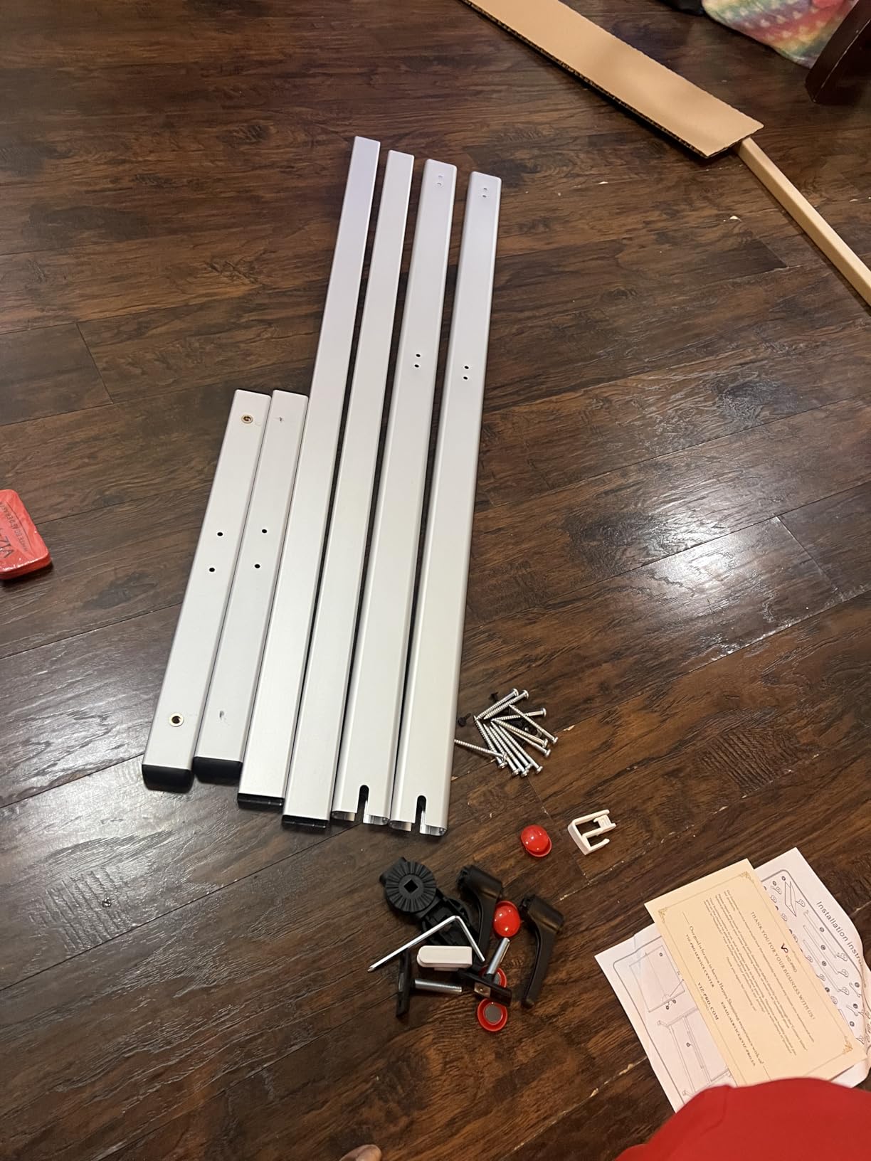 VIZ-PRO Double-Sided Mobile Whiteboard, 72 x 48 Inches, Magnetic Rolling Dry Erase White Board on Wheels with Aluminium Frame and Stand 6' x 4' customer photo 1