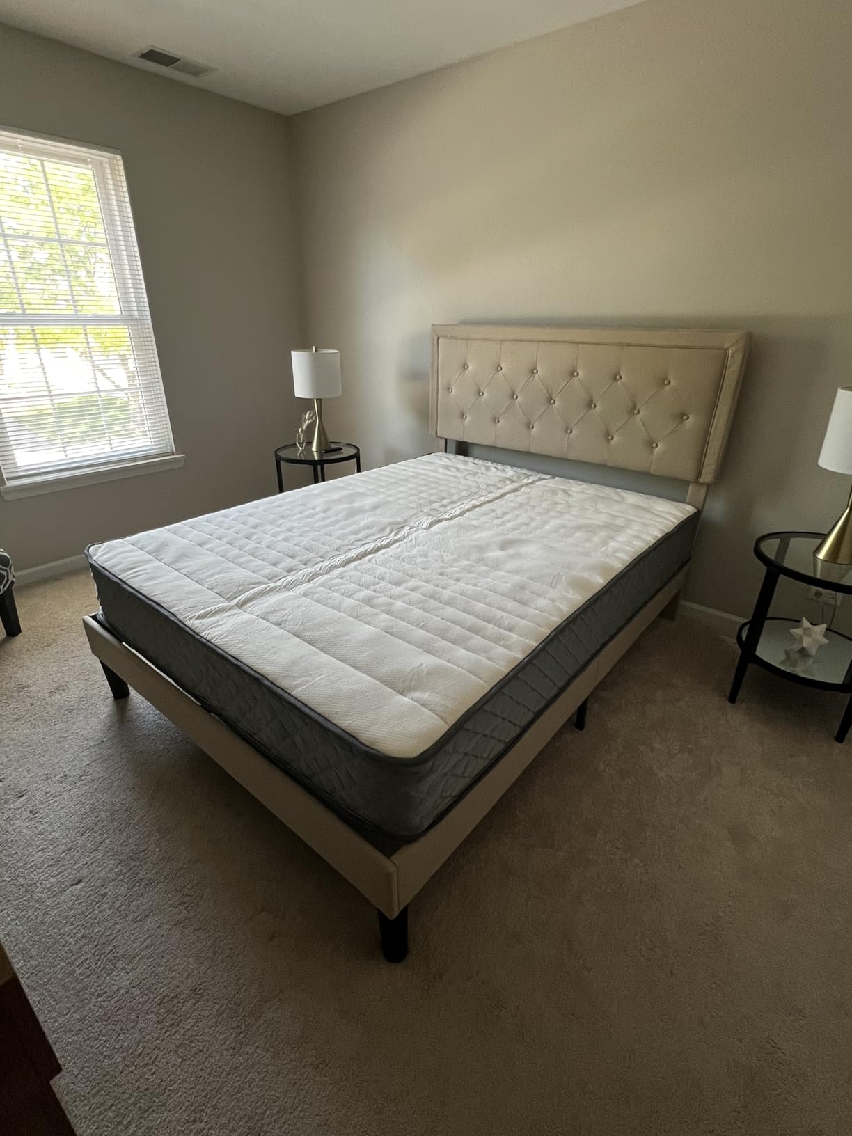 PurrJoys Full Mattress, 12 Inch Cooling-Gel Memory Foam and Pocket Spring Hybrid Mattress, Full Size Mattress in a Box, CertiPUR-US Certified, Medium Firm, Double Mattress customer photo 2