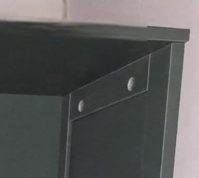 Iwell Storage Cabinet with 2 Drawers & Adjustable Shelf, Tall Bathroom Cabinet with Doors, Cupboard, Kitchen Cabinets for Living Room, Dining Room, Entryway, Grey customer photo 1