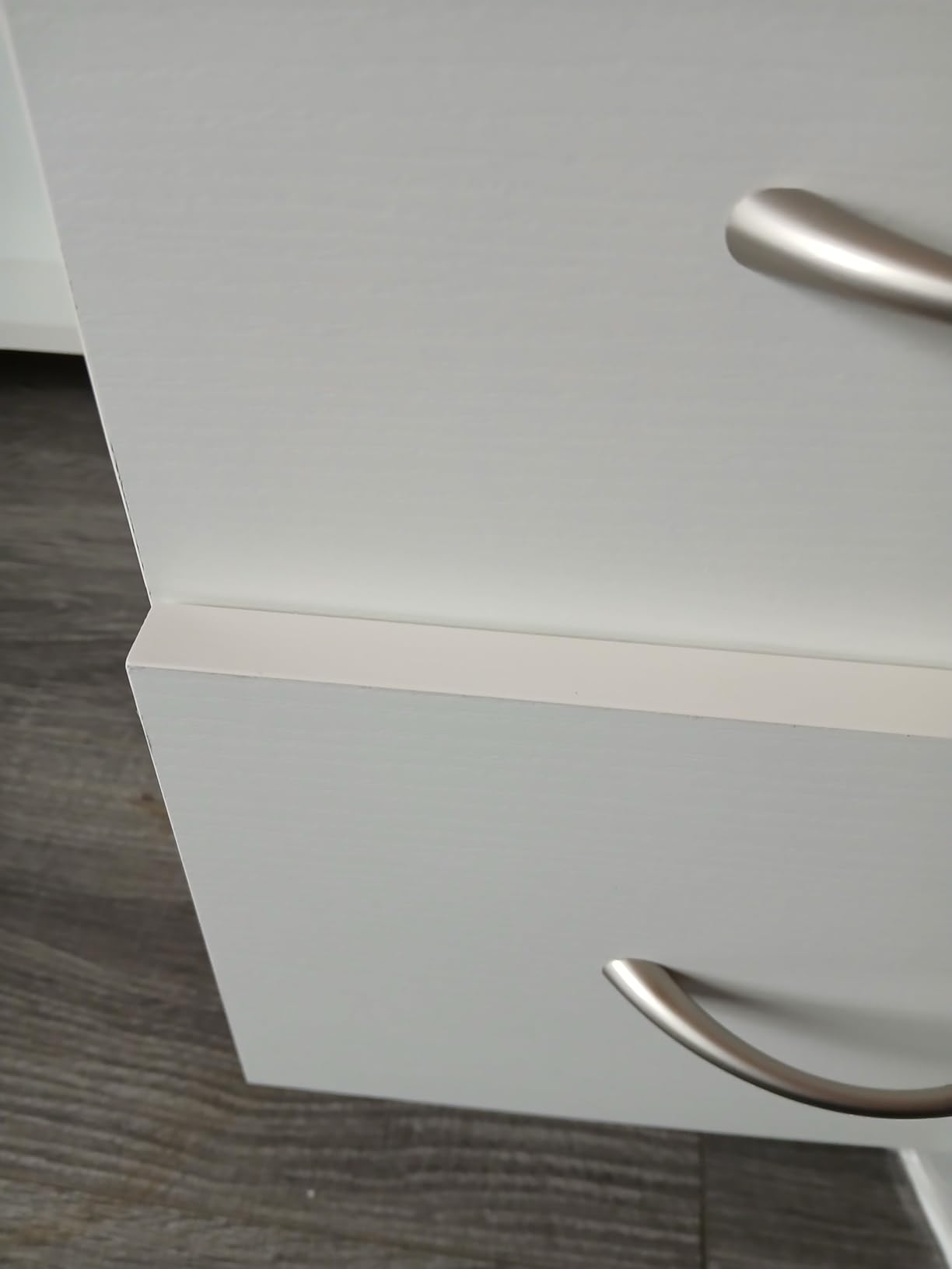 Arrow Classic Sewing Furniture Harriet Full-Size Sewing Cabinet with Hydraulic Machine Lift, Drawers, Expandable Leaves, Locking Wheels - Ash White customer photo 2