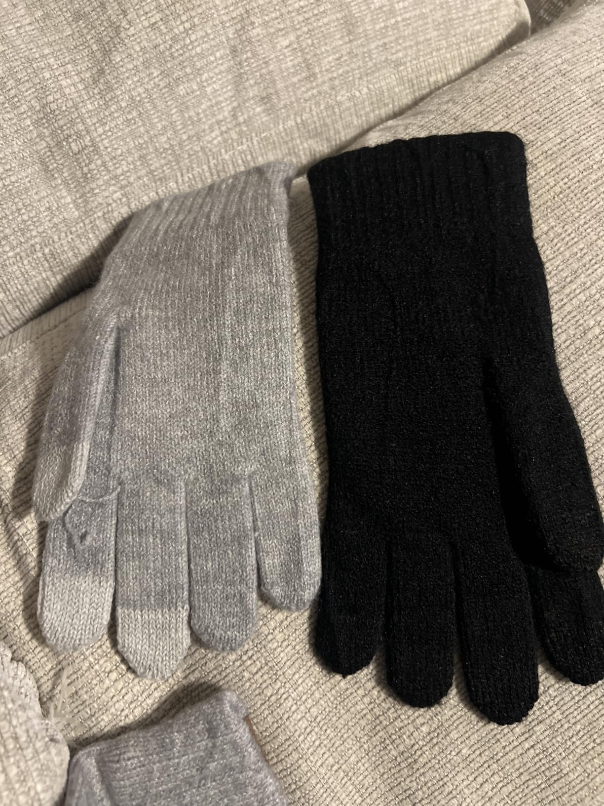 REACH STAR 2 Pairs Winter gloves for women Touch screen Elastic Thermal knit Lining Warm Gloves for Cold weather customer photo 1