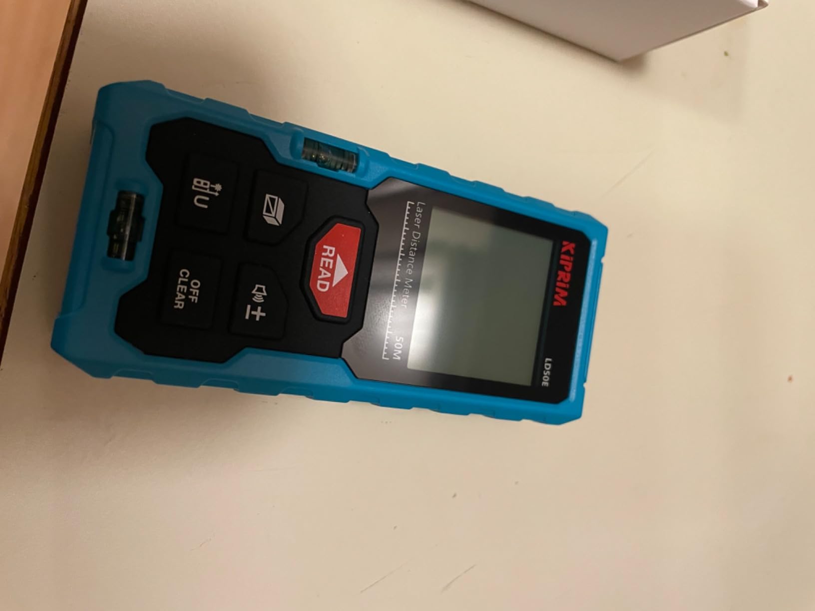 Kiprim LD50E Laser Distance Measure,165ft/50M,Backlit LCD,Ft/M/in Switch customer photo 1