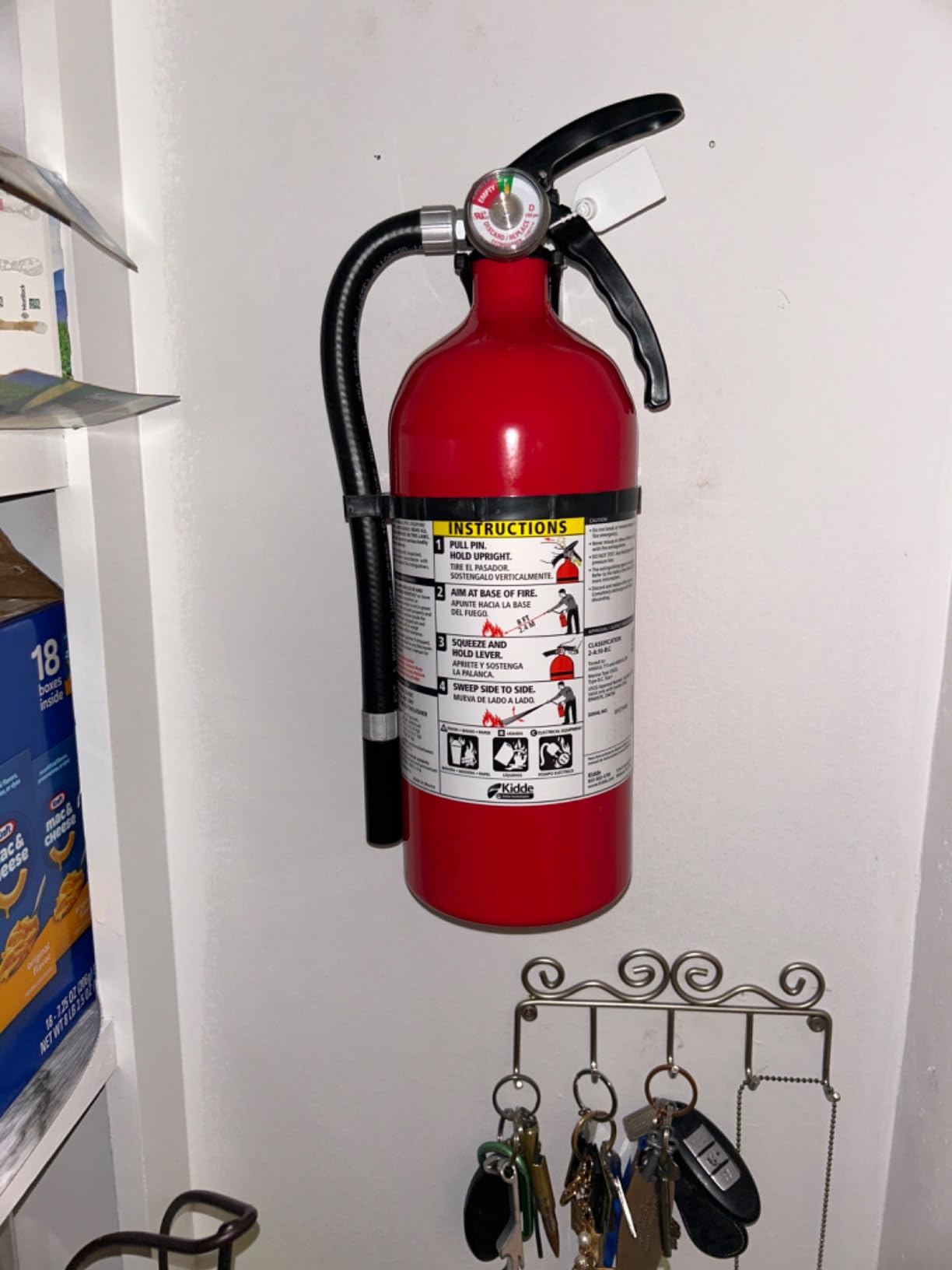 Kidde Full Home Fire Extinguisher, 3-A:40-B:C, KD176-340ABC customer photo 1