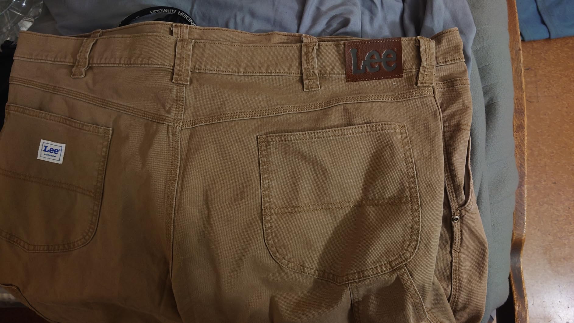 Lee Men's Big and Tall Legendary Workwear Carpenter Jean customer photo 2
