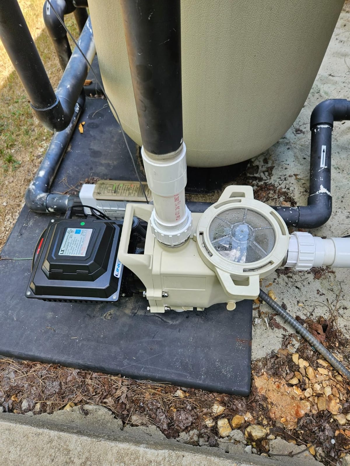 3HP Variable Speed Pool Pump - Energy Star Certified Smart Inground Pool Pump, 208-230V Self-Priming Pump Motor, 10800 GPH High Flow, Waterfall Pool Pumps with Filter Basket & 2-Inch Fittings customer photo 2