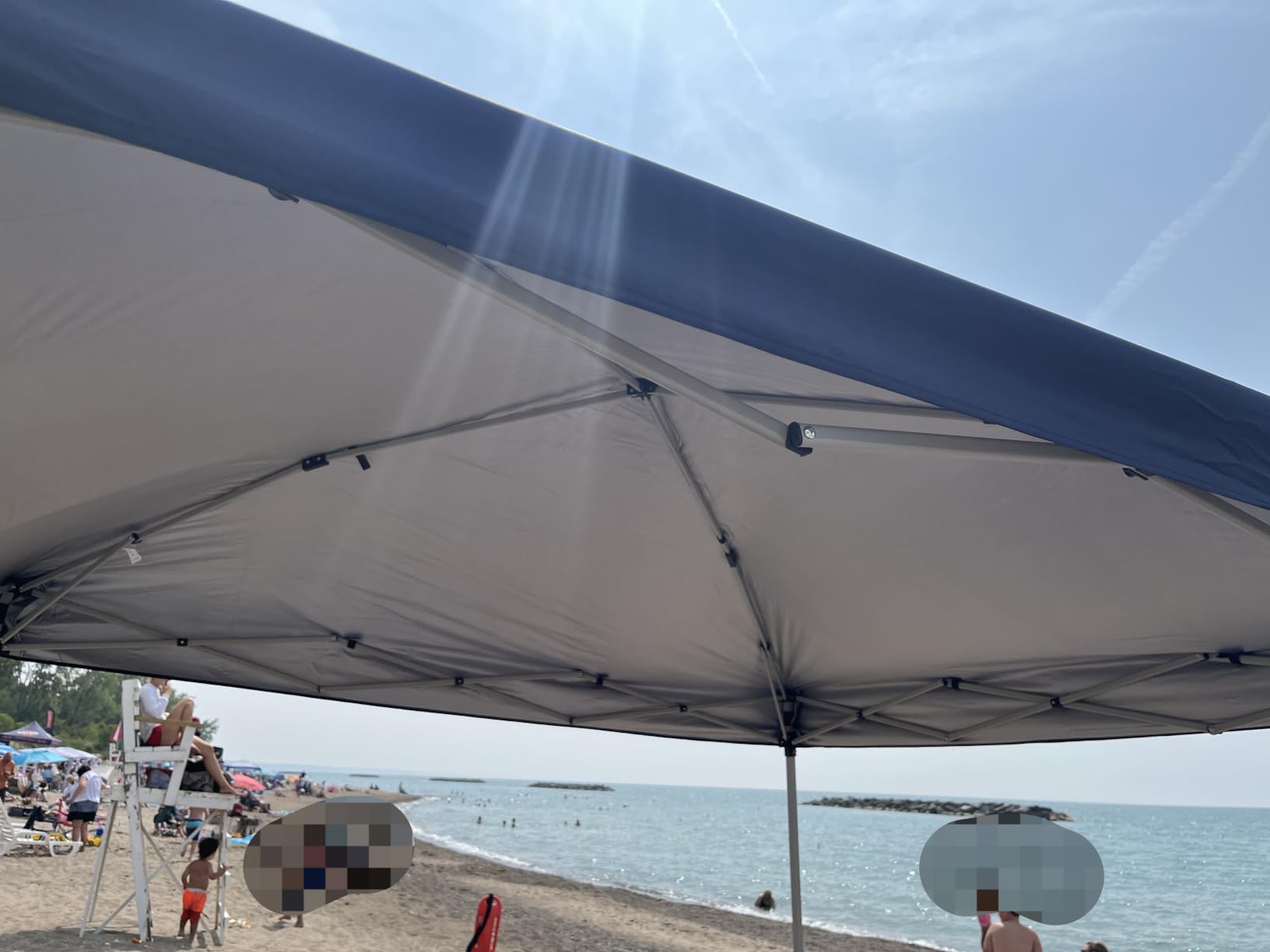 10x10FT Slant Leg Pop Up Canopy Tent, Portable Outdoor Shelter customer photo 1