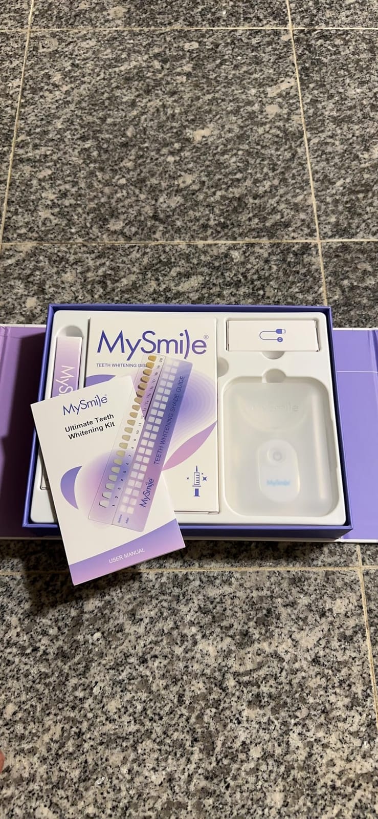 MySmile Teeth Whitening Kit for Sensitive Teeth, 30+ Treatments Whitener customer photo 1