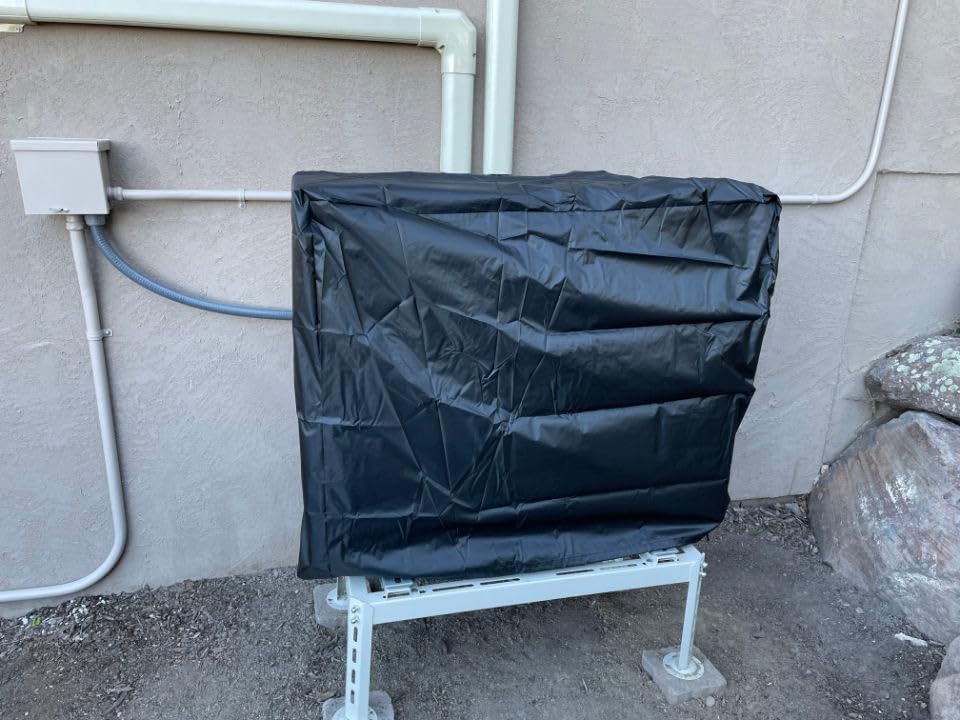 Mini Split Air Conditioner Covers, Waterproof Protector for Outsize AC Unit customer photo 2