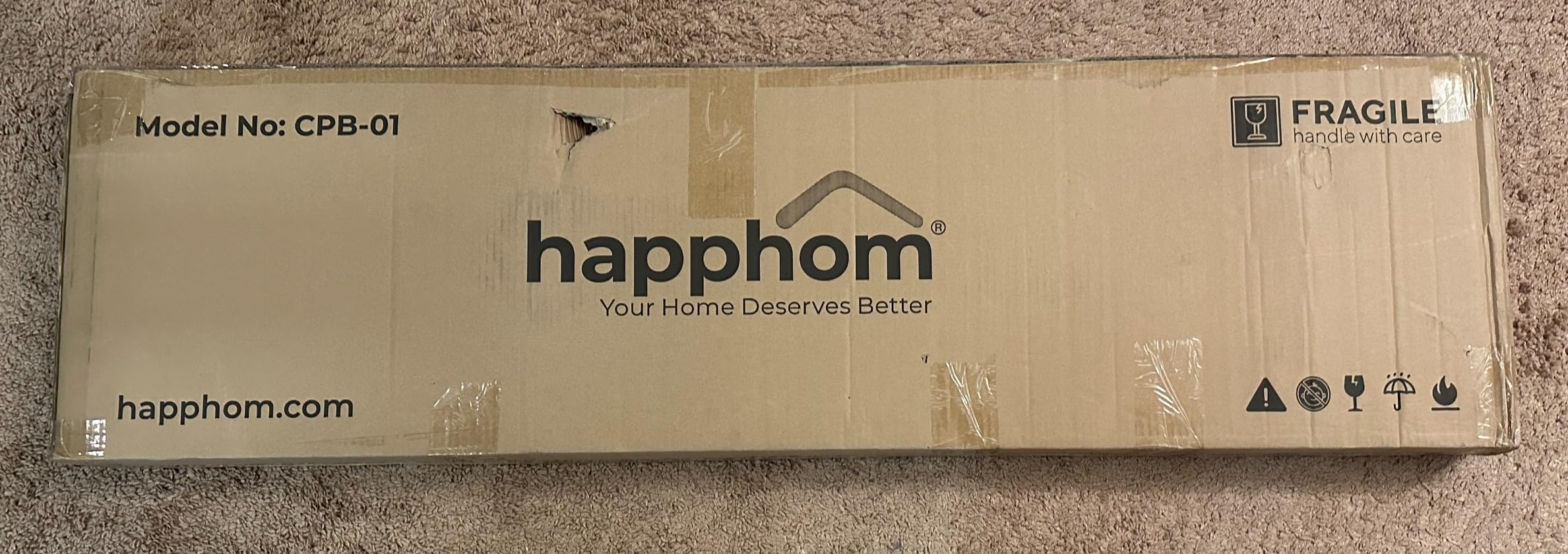 Happhom Ironing Board, Compact and Space Saver Iron Board, Safety Ironing with Park Zone and 4 Layers Extra Thick Cover, Patented Lock System for Foldable Leg, Easy Storage with Smart Hanger (13x43) customer photo 1