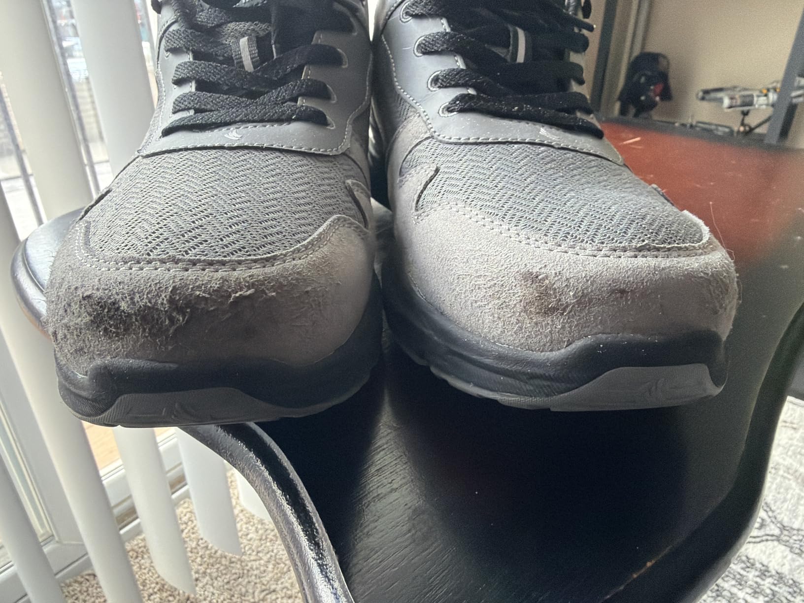 Walking Shoes for Men, Arch Support Mens Sneakers for Plantar Fasciitis customer photo 1