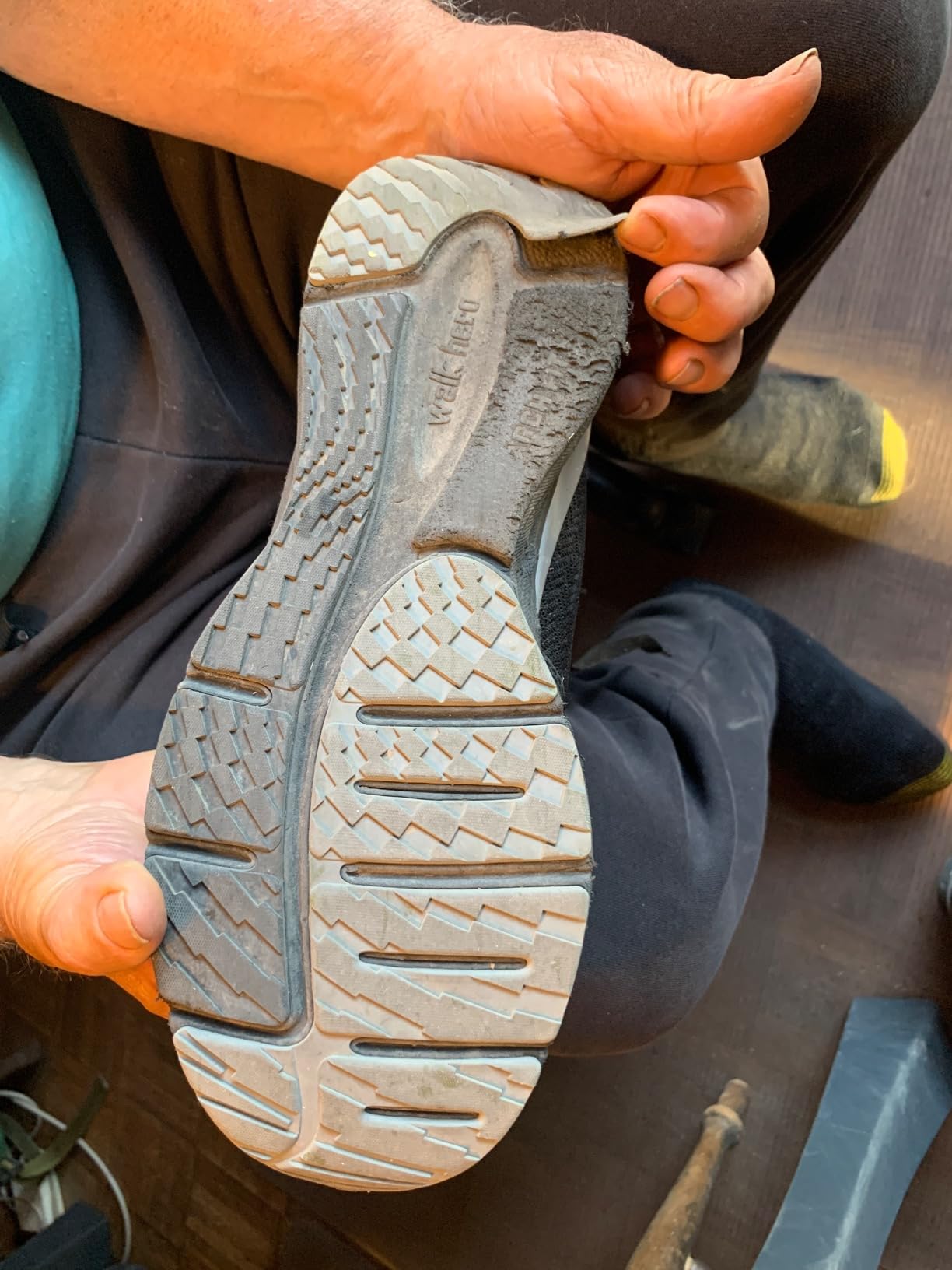 Walking Shoes for Men, Arch Support Mens Sneakers for Plantar Fasciitis customer photo 1