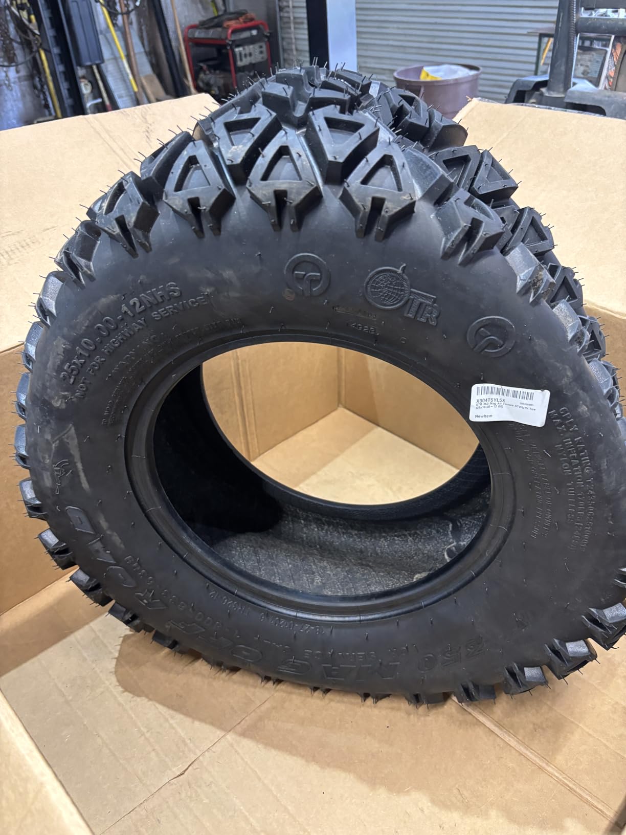 OTR 350 Mag All Terrain ATV/UTV Tire (25x10.00-12) customer photo 2