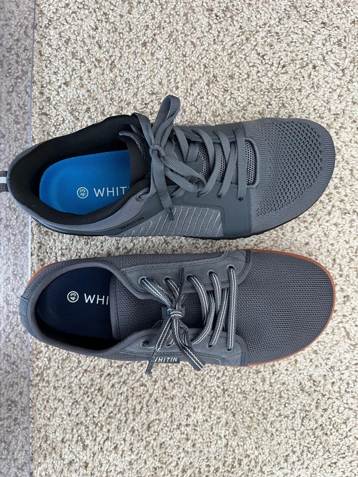 WHITIN Men's Wide Barefoot Trail-Running Shoes W51 customer photo 2