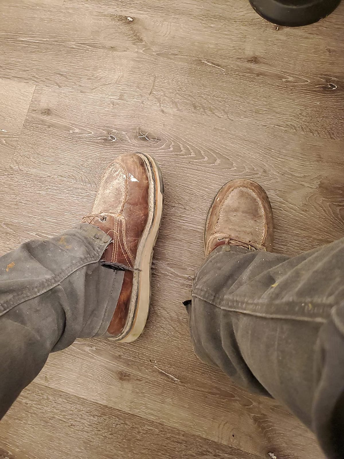 Timberland PRO Men's Gridworks Wedge 6 Inch Moc Soft Toe Waterproof Industrial Work Boot customer photo 2