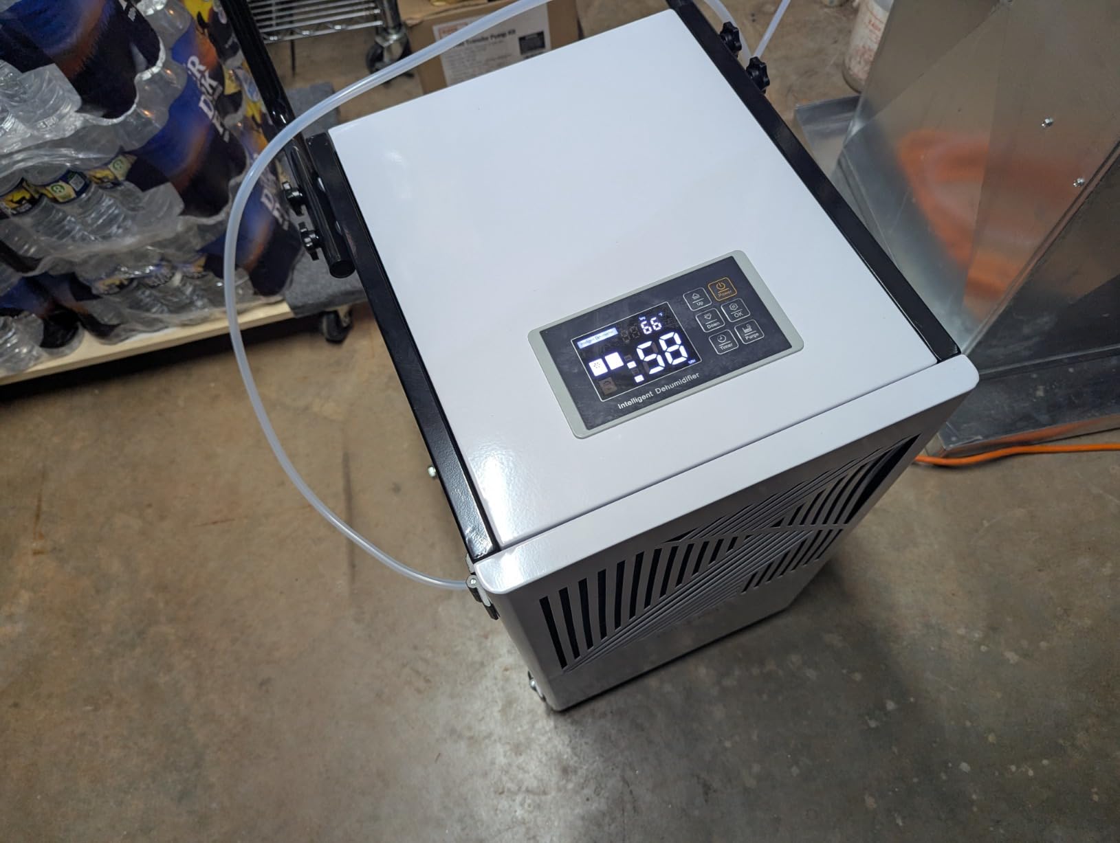 Waykar 155 Pints Commercial Dehumidifier with Pump, Drain Hose and Washable Filter Space up to 8000 Sq. Ft, for Basements, Industrial or Commercial Spaces - 5 Year Quality Coverage customer photo 1