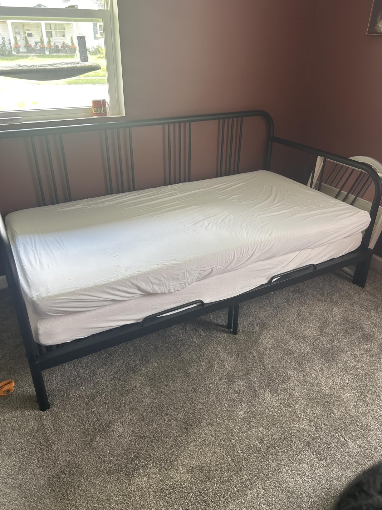 FDW | 5 Inch Twin XL Mattress | Medium Firm | Gel Memory Foam | White customer photo 1