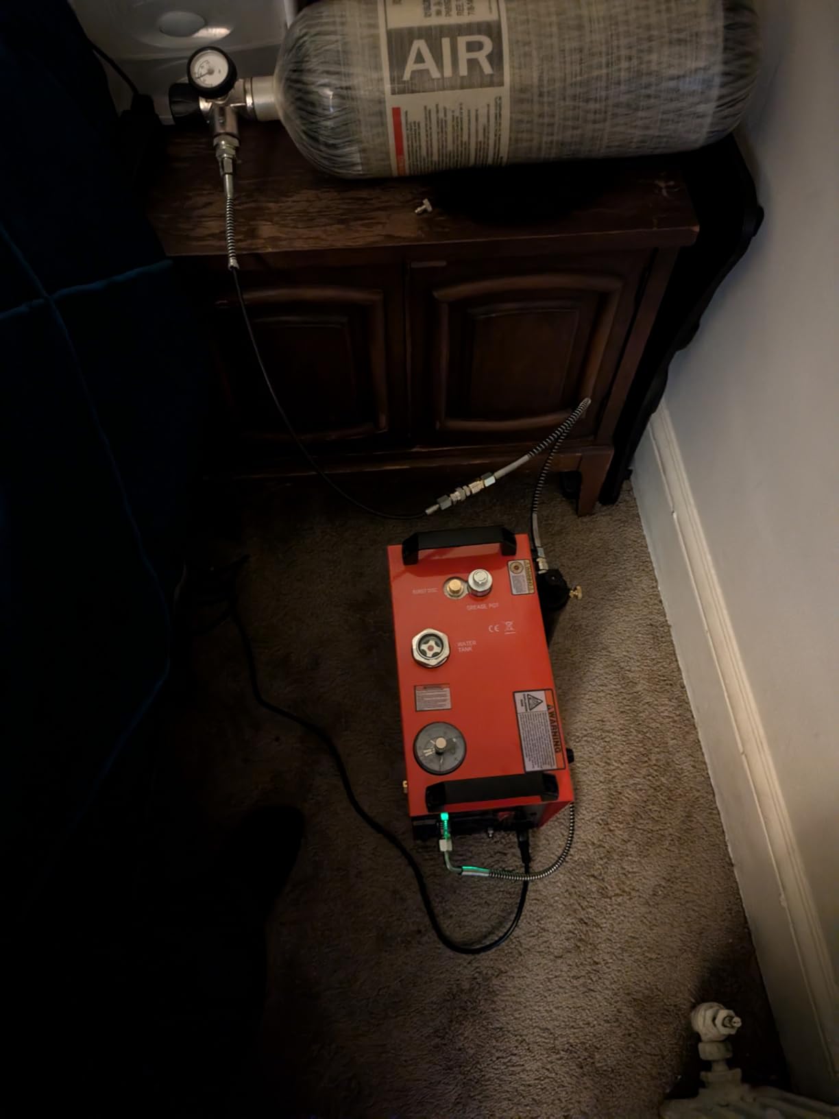 GX PUMP GX-E-CS4-I PCP Air Compressor, Max 5800Psi,350W Powerful Motor customer photo 2