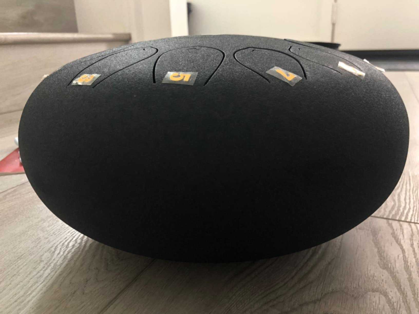 Eavnbaek 22-Inch 10-Notes 440Hz D Minor Kurd Advanced Handpan Drum Blue customer photo 1