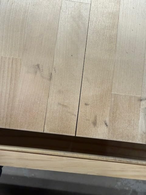 Butcher Block Countertop, Solid Wood Table Top Office Desk Top 42x25x1.5in customer photo 1