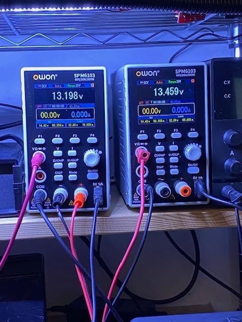 OWON SPM6103 2 in 1 Power & Multimeter (0-60V, 0-10A) DC Variable Power Supply with 2.8 inch LED, USB Interface Support SCPI, 4 1/2 Digital Multimeter customer photo 2